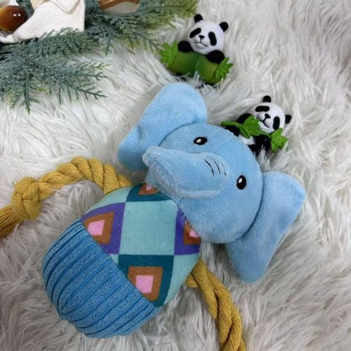 狗狗玩具毛绒耐咬磨牙发声解闷金毛柯基宠物用品猫咪爆款