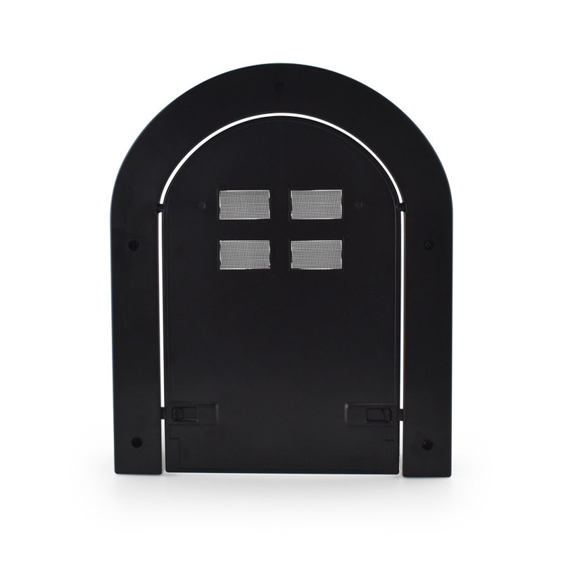 新款宠物门猫门狗门狗门洞自由出入门木门小型猫狗供形门洞狗洞