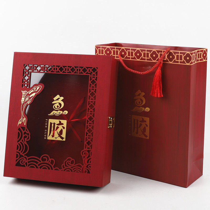 雕刻鱼胶包装盒花胶鳘鱼胶250g500克鳕鱼胶展示礼品盒空盒子礼袋,包装,礼品盒,淘宝优惠券,粉丝福利购,淘宝优惠卷