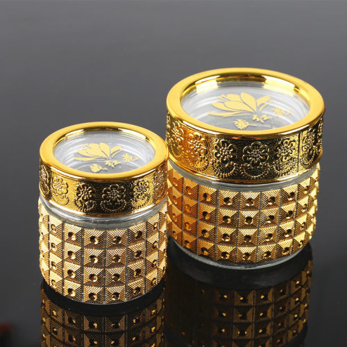 3克5g10克金色藏红花瓶高档罐子