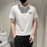 小伙风2025夏季新款男士修身帅气明线短袖POLO衫PL6379-p58控78，男装T恤，电商B307