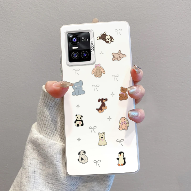 VIVOS10手机壳彩银IMD动物蝴蝶