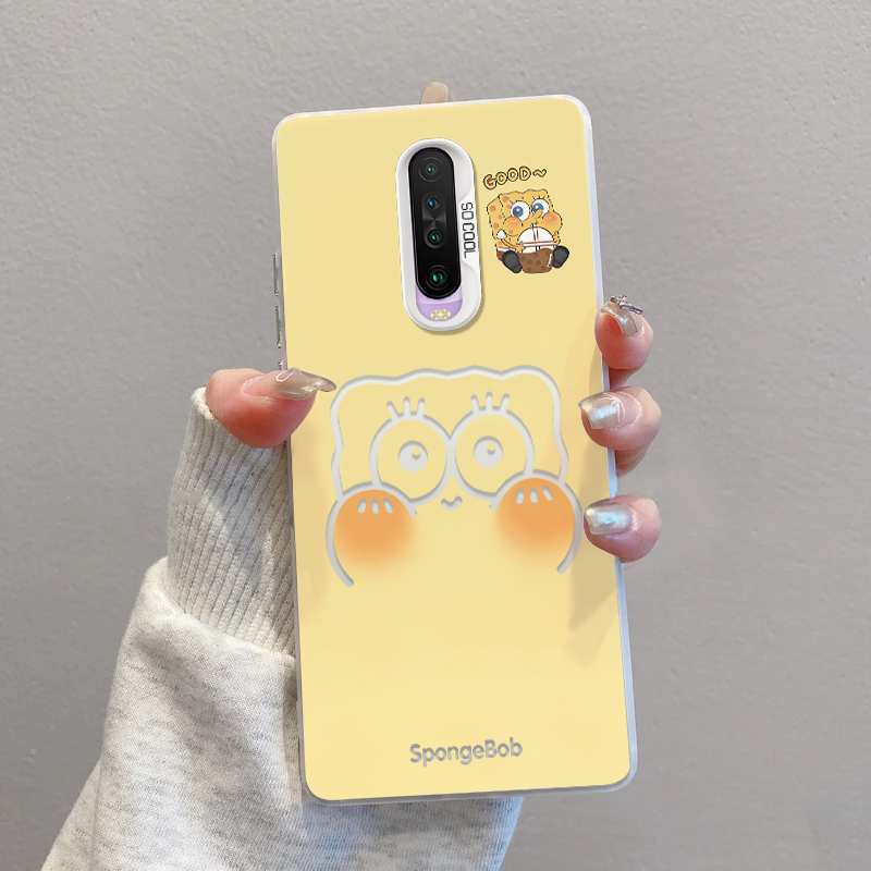 红米K30Pro手机壳大脸海绵宝宝