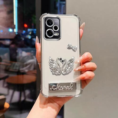 红米Note12Pro闪钻天鹅手机壳