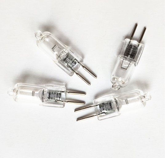 显微镜灯泡6V5W10W15W20W30W插针灯泡G4 G5.3手电筒灯泡暖光