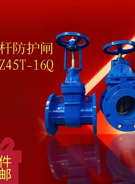 暗杆防护闸阀Z45T-16Q明杆防护闸阀Z41T-16Q