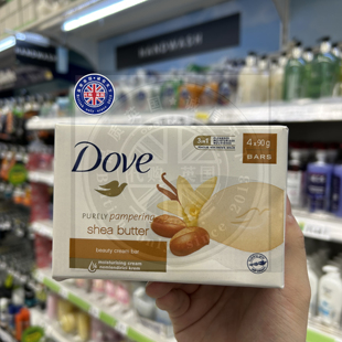 英国原装进口Dove多芬香皂温和清洁深层滋润嫩滑椰奶香 乳木果