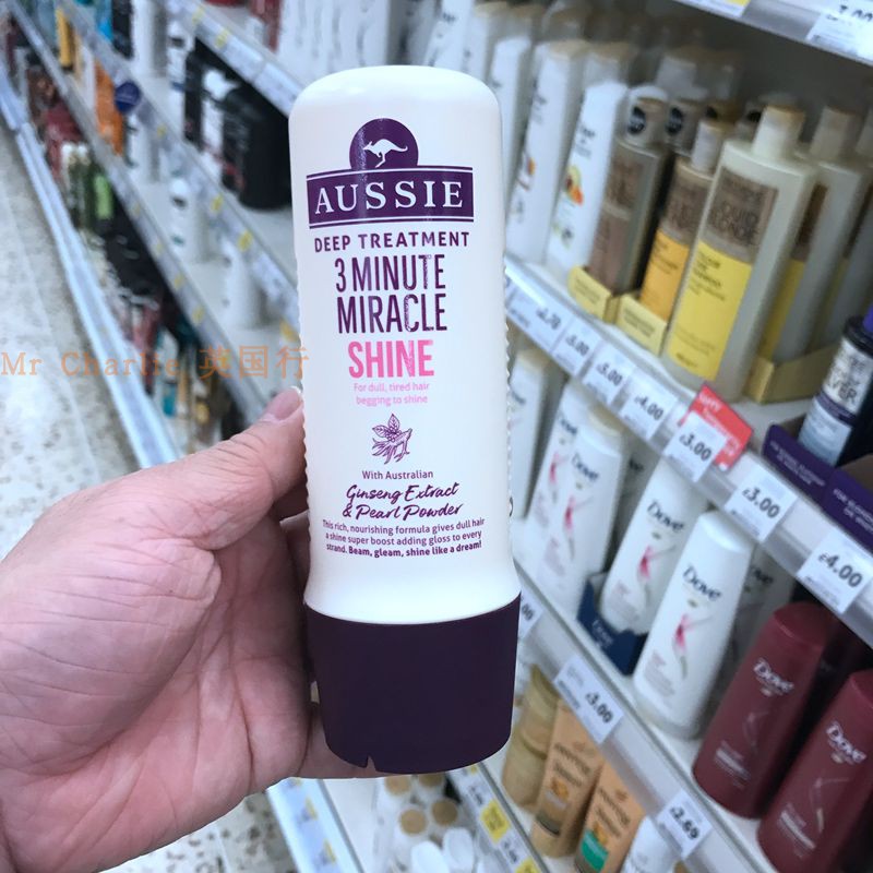 Ó¢¹ú½ø¿Ú´üÊóAussie shineÈý·ÖÖÓÆæ¼£·¢Ä¤ Éî²ãÁÁÔó250ml