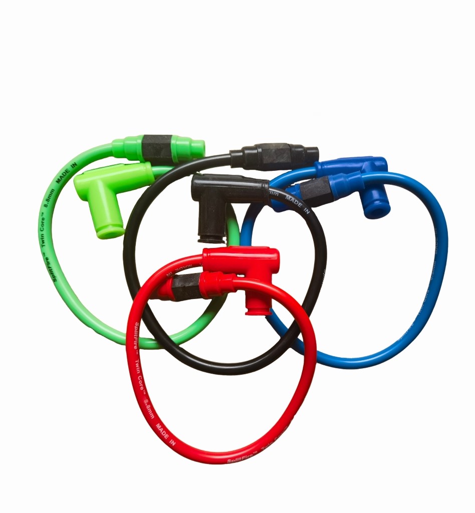 越野摩托车高压点火线改装增压线高压包点火器火花塞帽子点火线