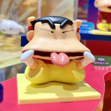 正版52TOYS蜡笔小新奇奇怪怪的小新系列盲盒手办潮玩搞怪摆件礼物