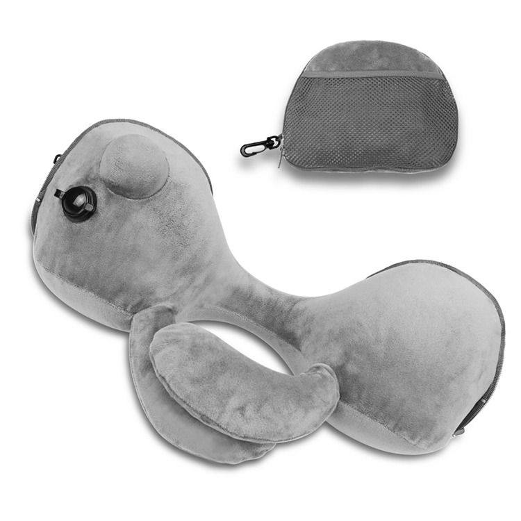 COSYME充气U型枕便携脖子护颈椎枕头飞机火车硬座高铁睡觉神器