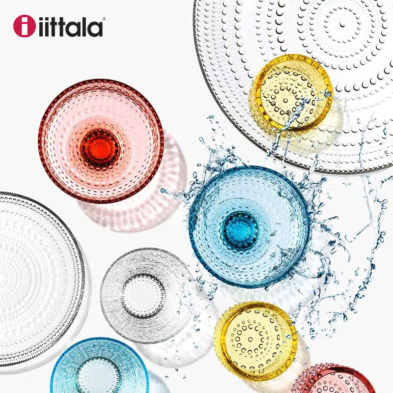 芬兰高颜值创意风炫彩玻璃杯收纳