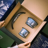 芬兰muurla姆明250ml370ml搪瓷杯马克杯专用包装 盒送人礼品盒