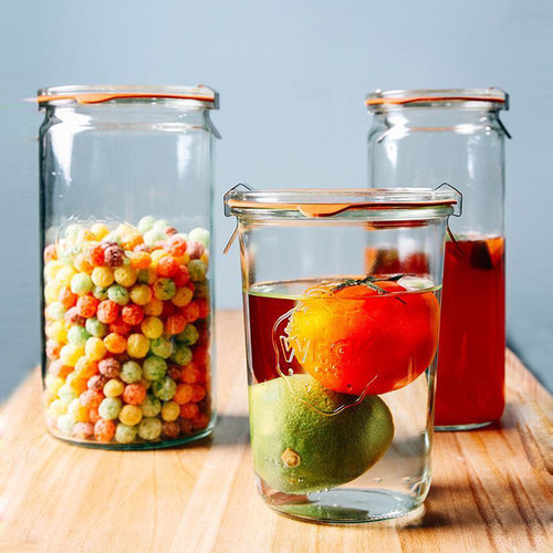德国收纳盒食品级玻璃罐WECK泡菜