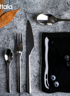 芬兰iittala伊塔拉Artik雅客系列不锈钢刀叉咖啡勺家用餐刀牛排刀
