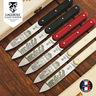 dozorme狼头120周年生肖纪念餐刀牛排刀礼盒限定虎龙 法国Claude