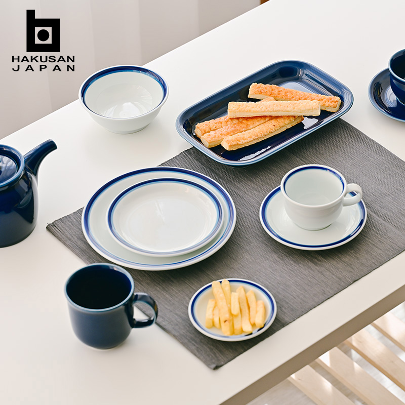 日本白山陶器bold系列碗咖啡杯碟