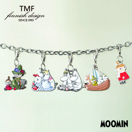 TMF芬兰姆明金属卡扣背包挂坠