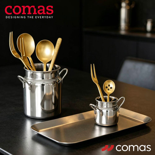 西班牙comas进口GOURMET系列牛奶罐小食罐不锈钢酱汁罐厨用家用