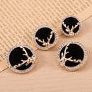 高端精致时尚 扣子 羊绒大衣纽扣高档小香风衣服外套金属扣毛衣开衫