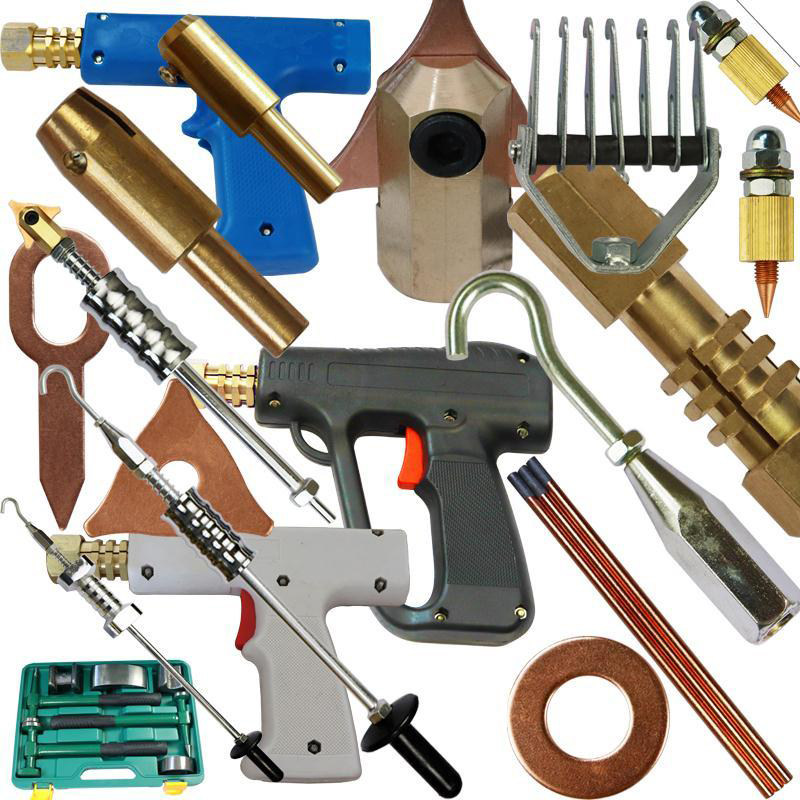 汽车钣金修复整形机车身沙板凹凸陷维修工具多功能介子机点焊设备