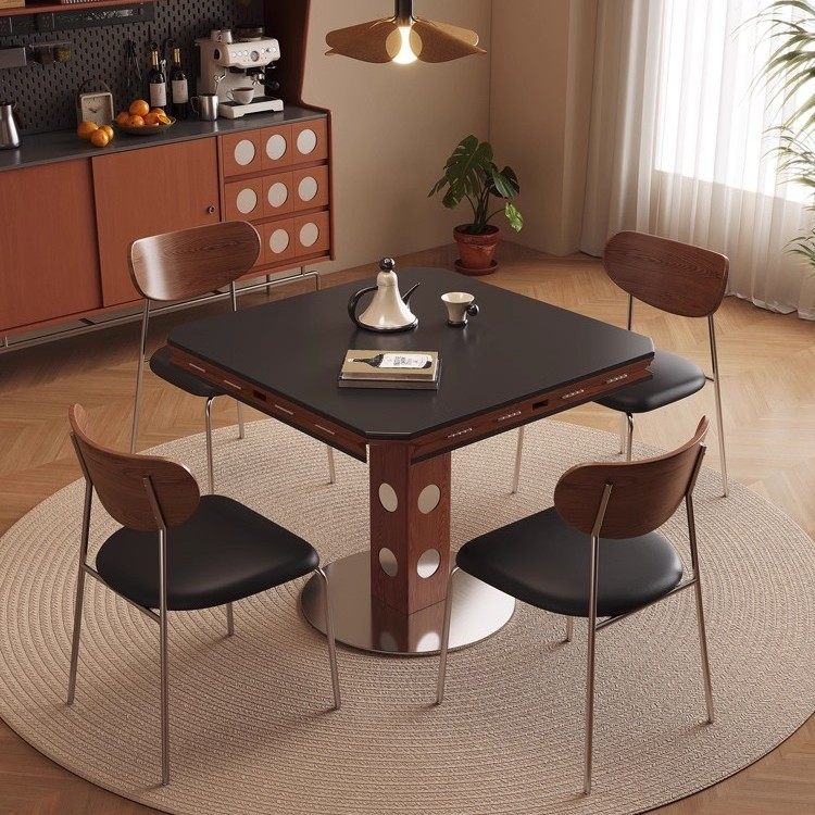 全托底板岩板餐桌小户型民宿咖啡店家用中古复古风洽谈帕沙曼桌椅,商业/办公家具,餐桌椅系列,淘宝优惠券,粉丝福利购,淘宝优惠卷