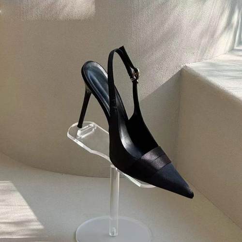 法式气质单鞋一字带女