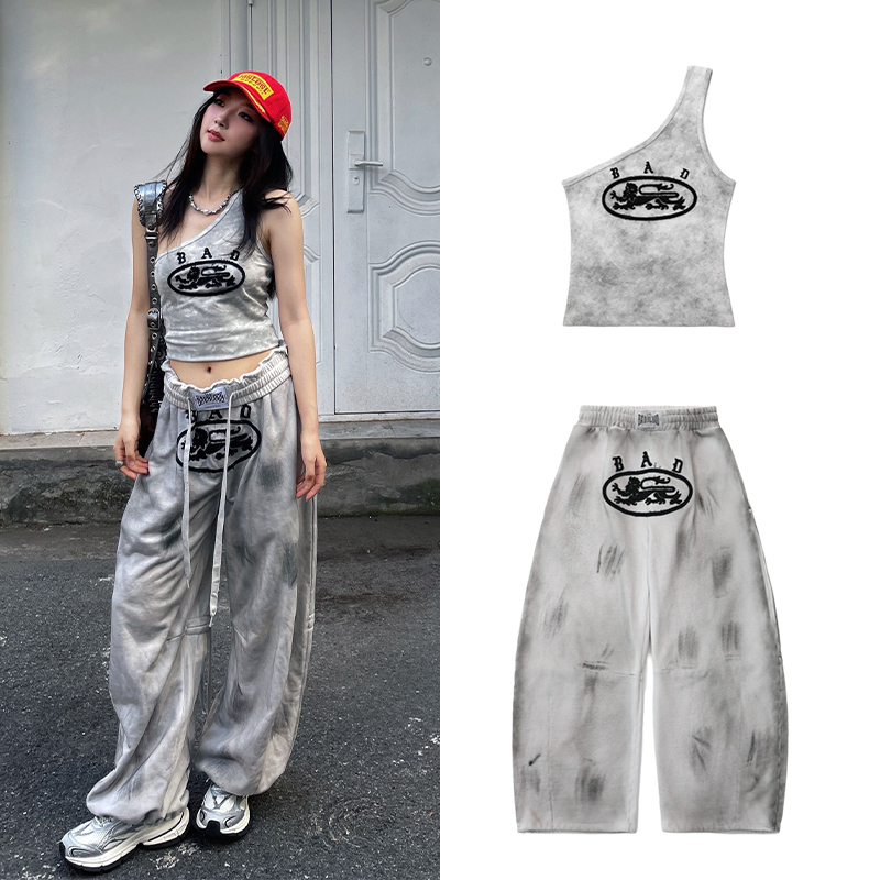 韩国badblood美式运动休闲套装