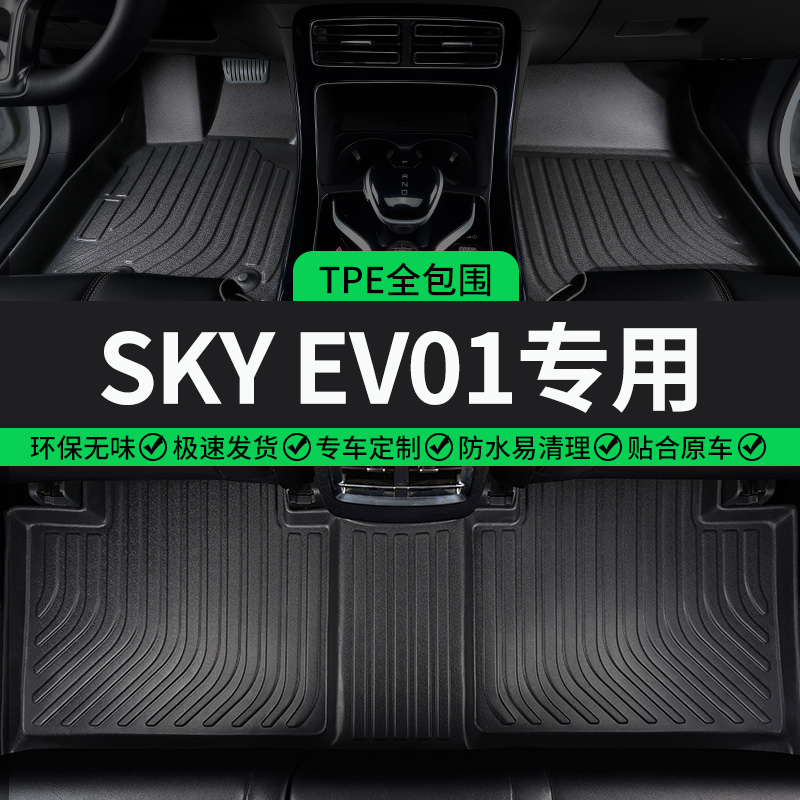 TPE东风风神SKYEV01汽车脚垫