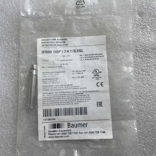 堡盟Baumer传感器 IFRM 06P17A1/S35L