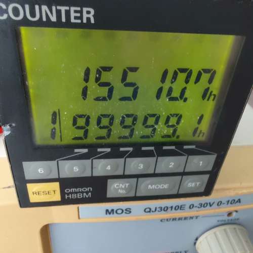 欧姆龙继电器H8BM-BD-303，外观如图，功能正常，12