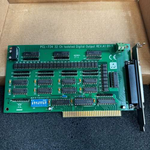 研华采集卡  PCL－734 32 REV.A1  01-1