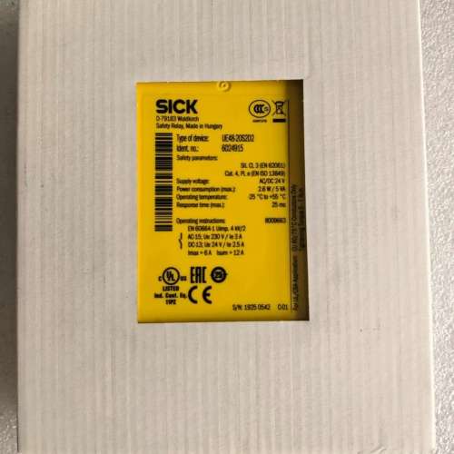 SICK西克/施克安全继电器UE48-20S2D2，