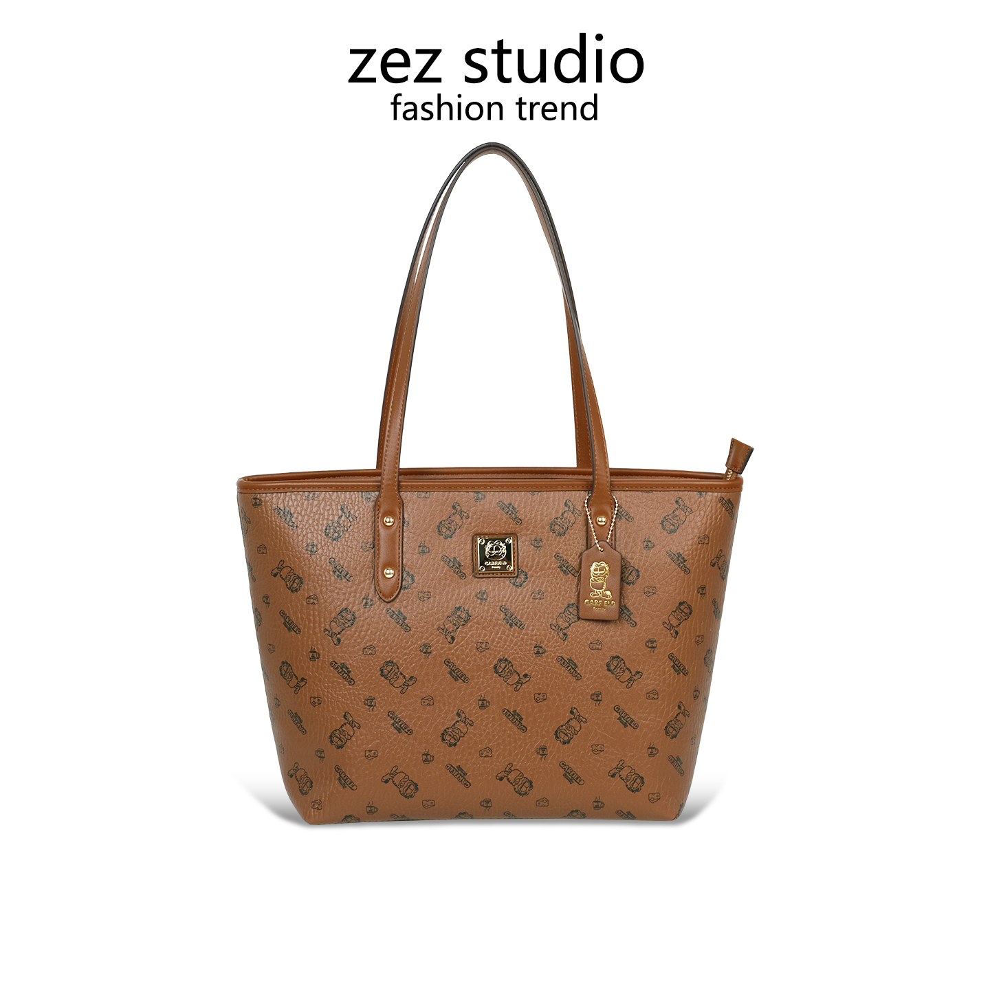 加菲猫家族印花托特包