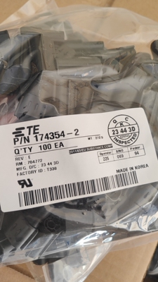 174354-2TE泰科连接器塑壳原装现货