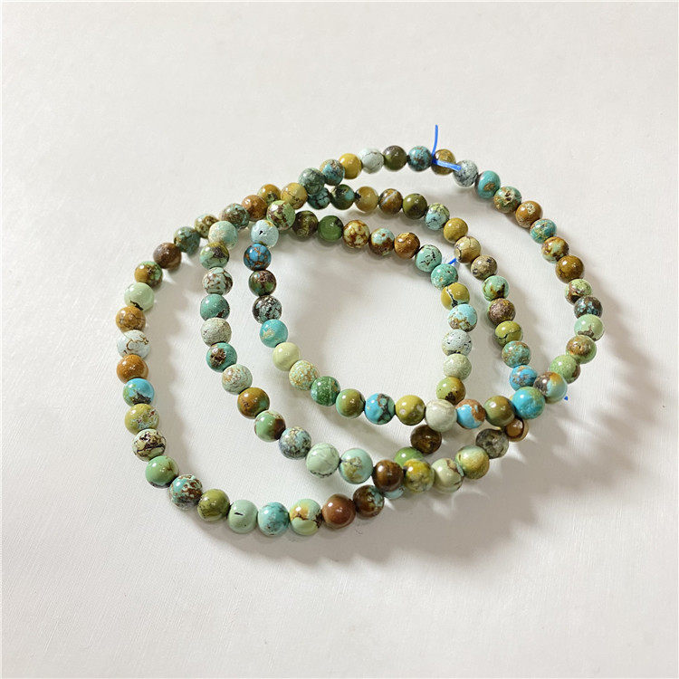 天然原矿绿松石唐三彩色圆珠款单圈手链 男女款绿松石手串饰品,饰品/流行首饰/时尚饰品新,手饰/手串,淘宝优惠券,粉丝福利购,淘宝优惠卷