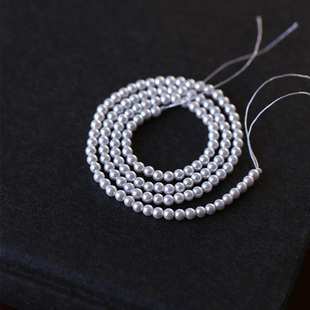 奥地利贝珠圆珠半成品 适合DIY手链材料配珠隔珠女款人造珍珠