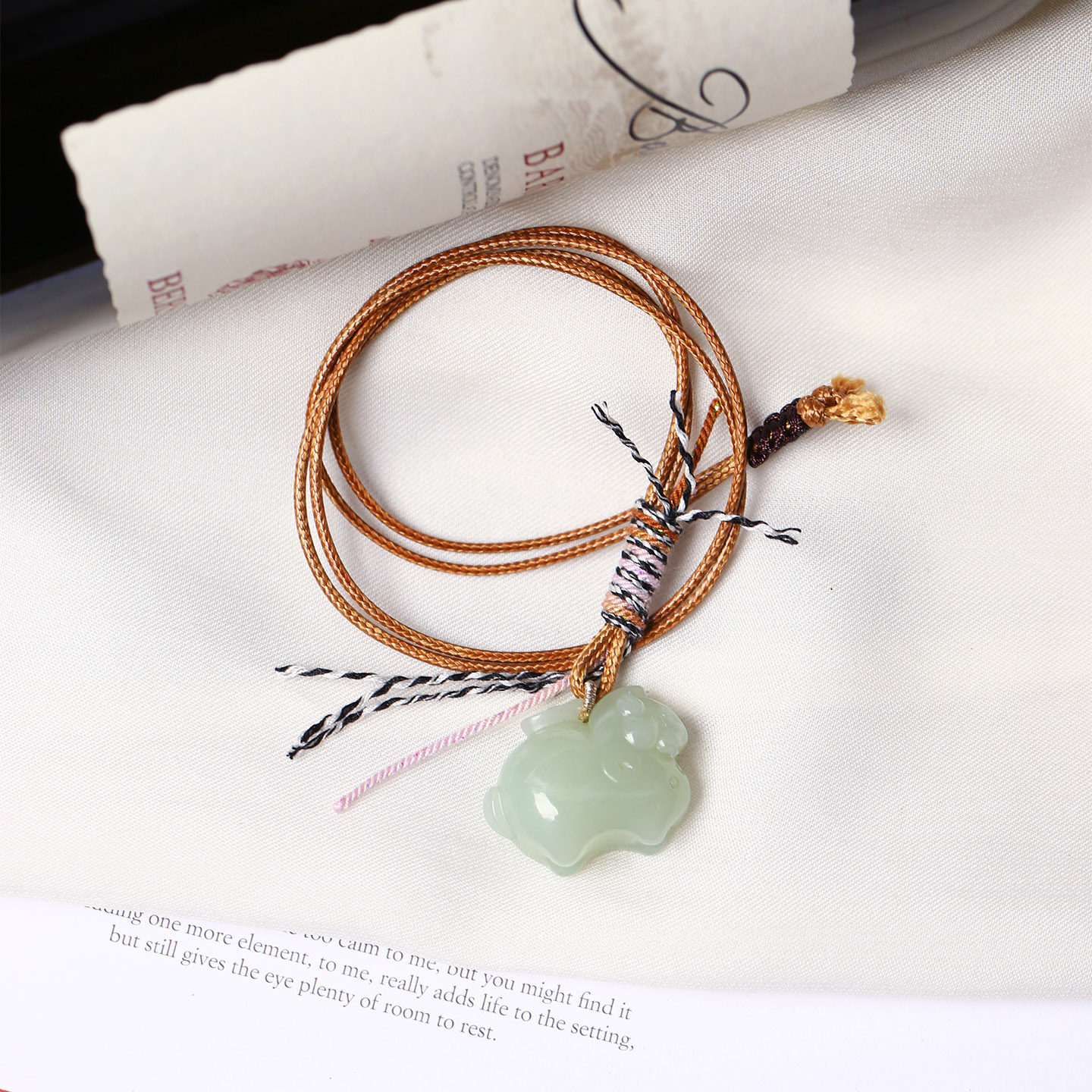 天然和田玉且末料雕刻唐马款吊坠 男女玉石马年生肖小马挂坠饰品