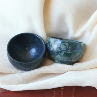 天然药王石原石打磨茶杯 水杯茶桌功夫茶具酒杯