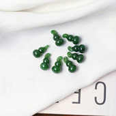 玉石锁骨链挂坠饰品 男女款 天然和田玉俄罗斯碧玉雕刻葫芦款 吊坠