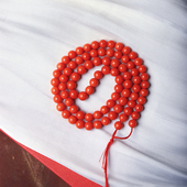 天然意大利南红圆珠款 项链半成品 原枝原色 精品收藏级 女款 项链