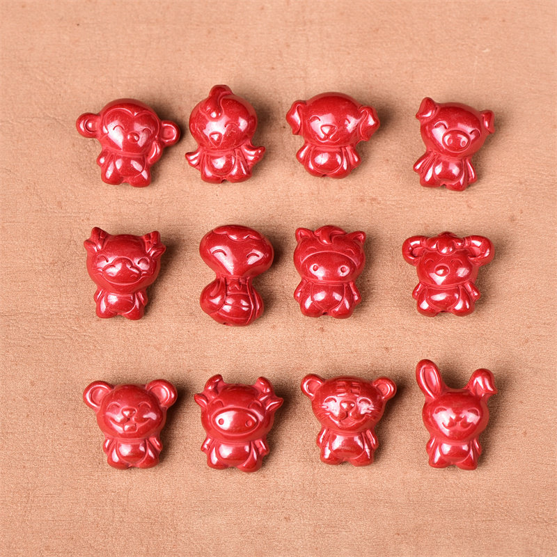 原矿朱砂高抛帝王红砂牌子女款