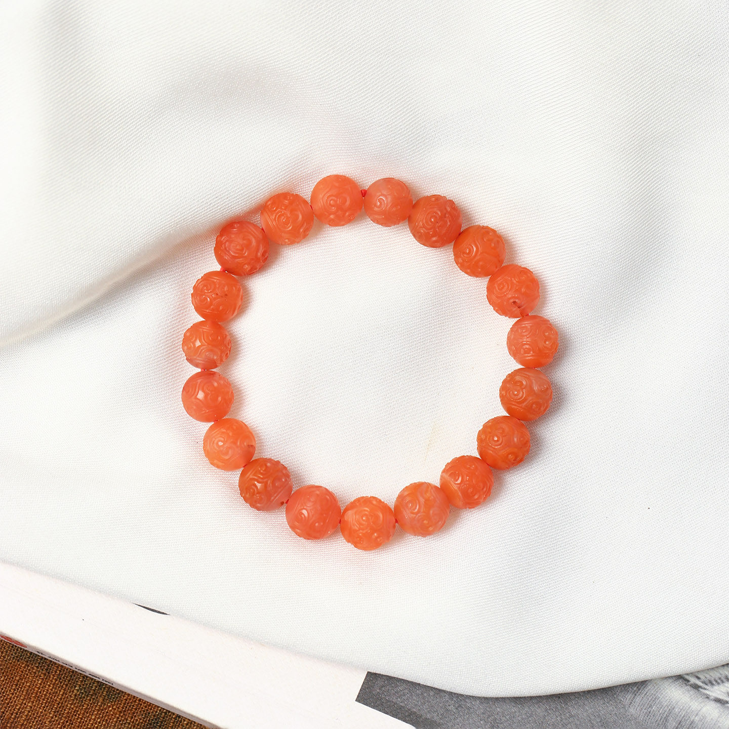 天然川料南红玛瑙冰飘料雕刻回纹珠链手链男女款南红玛瑙手串饰品,饰品/流行首饰/时尚饰品新,手饰/手串,淘宝优惠券,粉丝福利购,淘宝优惠卷