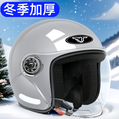 3C认证头盔女电动车冬加厚高颜值