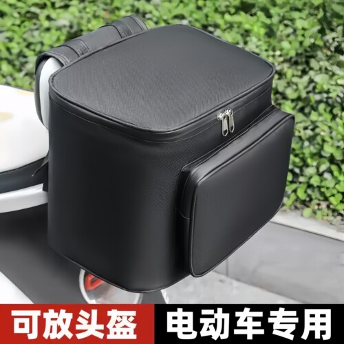 防掉落电动车头盔放置神器防掉落