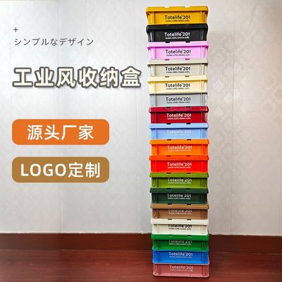 小号桌面收纳盒工业风办公间宿舍整理储物箱网红户外露营工具整理