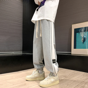 宽松男士卫裤个性休闲运动裤韩版束脚裤潮XZ1111~656P45图片