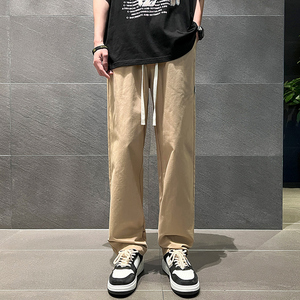 2024夏季男士紧密水洗棉高性价比直筒工装男裤XZ1111-316P45图片