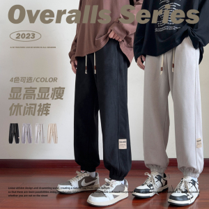 男士宽松卫裤个性休闲运动裤韩版束脚裤潮XZ1111~661P45图片