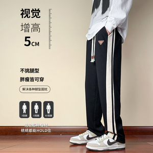 木地板男士运动卫裤长裤拖地休闲男直筒潮XZ1111K303P40